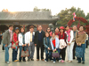 16.	The get to know Beijing through Chinese language cultural tour as organized by the CICU, Thailand, took a group photograph in front of the Yiheyuan Summer Palace