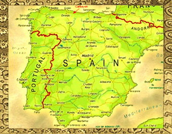 spain map