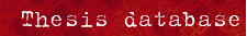 thesis database