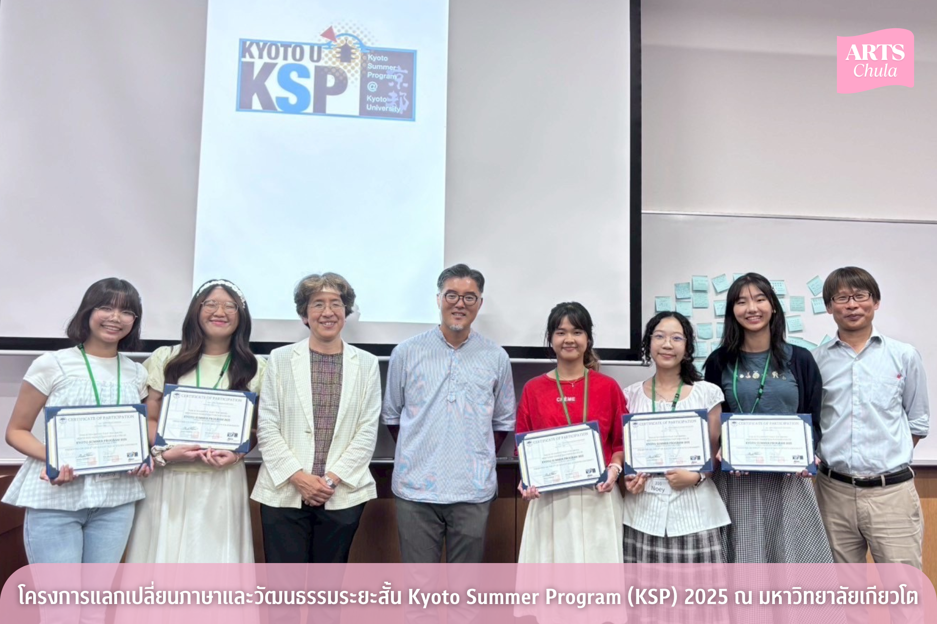โครงการแลกเปลี่ยนภาษาและวัฒนธรรมระยะสั้น Kyoto Summer Program (KPS ...