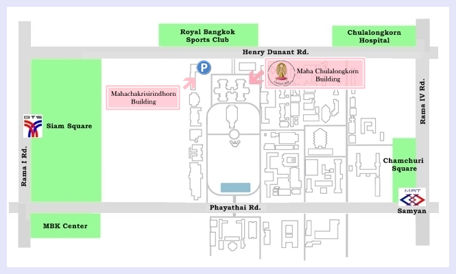 Chulalongkorn University Map